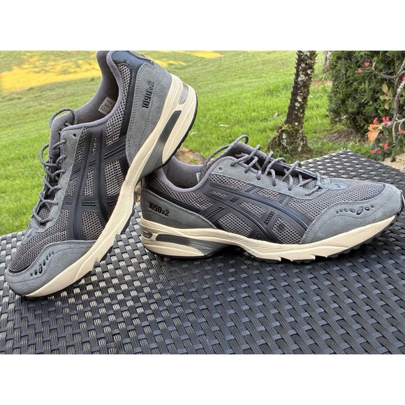 ASICS Gel 1090V2 Truffle Grey Black - 1203A382-022 MENS SZ 14